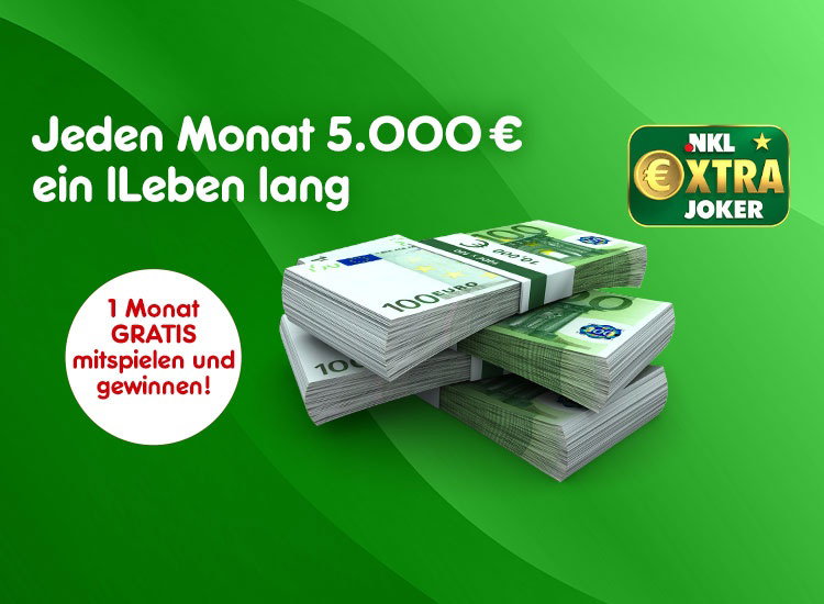 NKL EXTRA-JOKER PLUS - Jetzt GRATIS-Los sichern