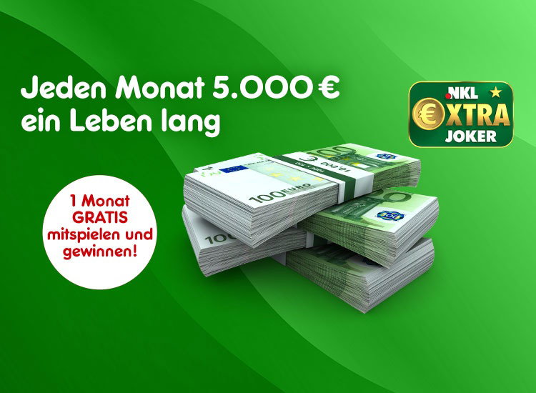 NKL EXTRA-JOKER PLUS - Jetzt GRATIS-Los sichern
