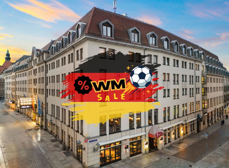 WM-SPECIAL: Luxuriöses Hilton Hotel an der Frauenkirche in Dresden