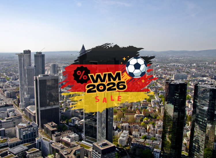 WM-SPECIAL: Frankfurt - Übernachtung im 3* Superior Hotel am Mainufer