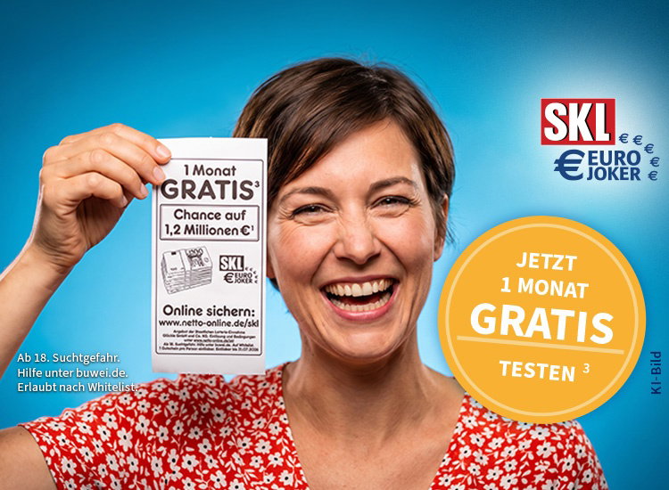 SKL EURO-JOKER - Chance auf 1,2 Millionen €¹ 