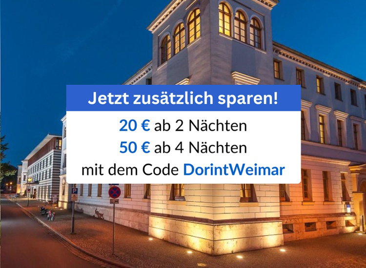 MIT EXTRA-RABATT: Weimar - Kultur & Eleganz im Herzen Thüringens