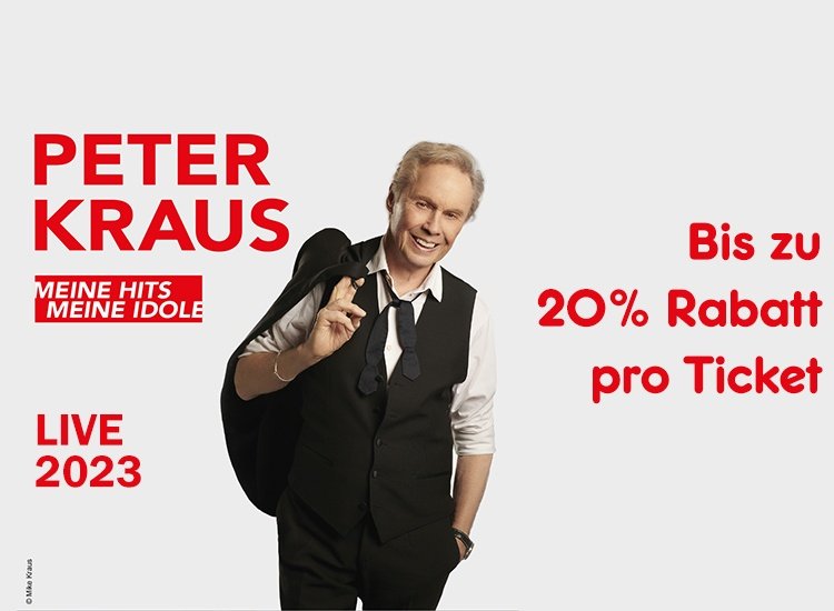 PETER KRAUS  „Meine Hits – Meine Idole“ - Live 2023