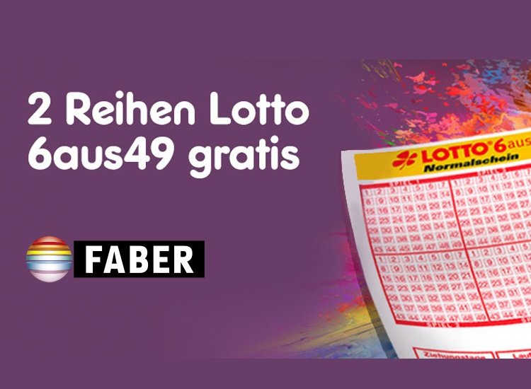 Gutschein für 2 Lottoreihen 6aus49 gratis