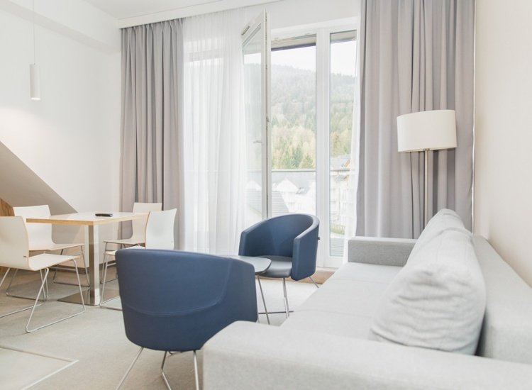 Aktivurlaub im malerischen Bergresort in Polen - im Standard Apartment