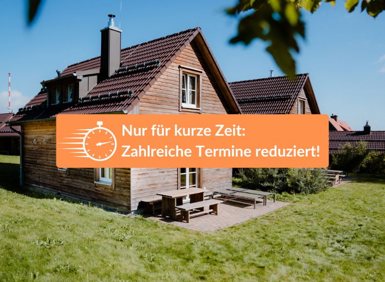 Hütten-Auszeit in den Harzer Bergen - Premium Lodge für 4 mit eigener Sauna