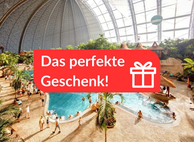 Tropical Islands - Europas größte tropische Urlaubswelt im 2er Safari Zelt