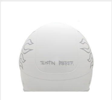 justin bieber helm