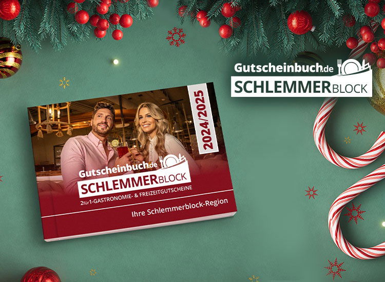 Gutscheinbuch.de Schlemmerblock 2025 – Der beste Preis des Jahres 