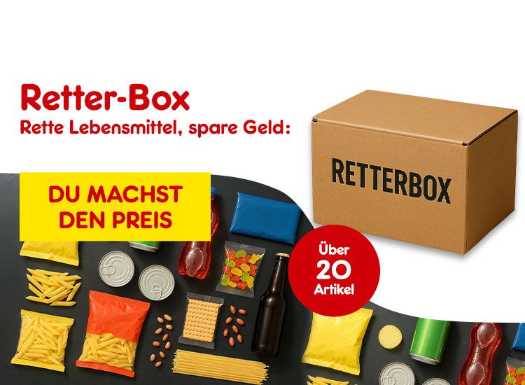  Lebensmittel Retter-Box 