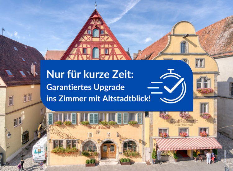 Rothenburg ob der Tauber: 4* Hotel mit unvergesslichem Ambiente
