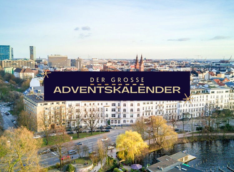 Hamburg erleben - Einzigartige Lage direkt an der Alster! | ADVENTS-SPECIAL