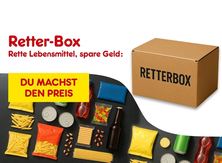  Lebensmittel Retter-Box 