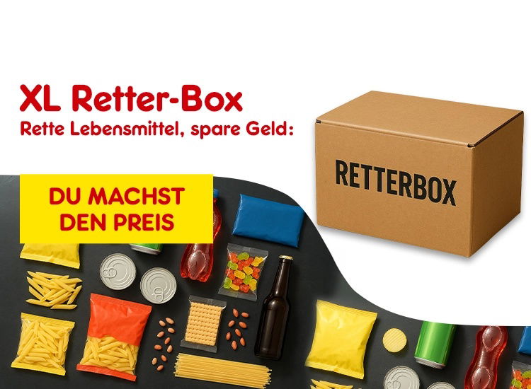 XL Lebensmittel Retter-Box 