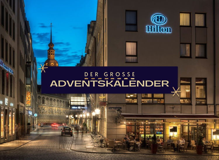 Luxuriöses Hilton Hotel an der Frauenkirche in Dresden | ADVENTS-SPECIAL