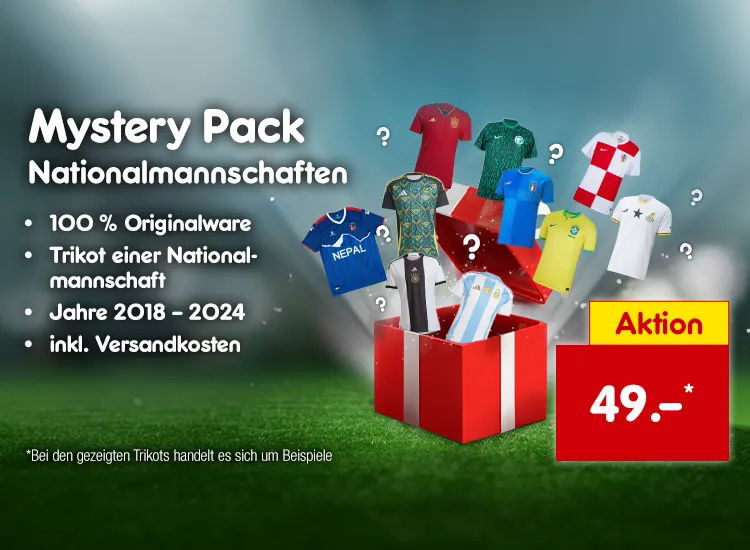 Mystery Pack Nationalmannschaften inkl. 20 Euro Filialgutschein*