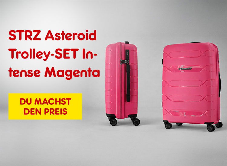 STRZ Asteroid Trolley-SET Intense Magenta