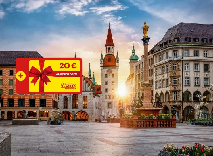 München im komfortablen Hotel + 20€ Filialgutschein