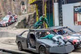 Stuntshow Filmpark Babelsberg Foto Budweth