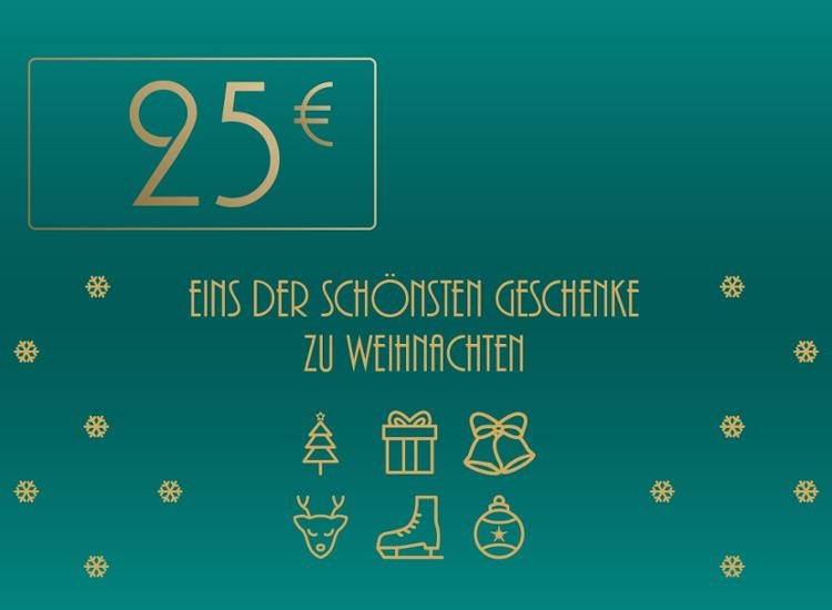 Weihnachtsedition - 25 € Wertgutschein