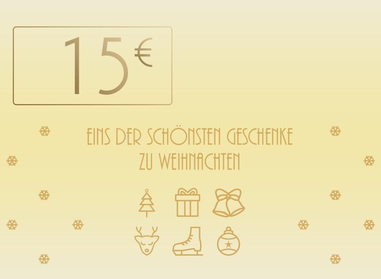 Weihnachtsedition - 15 € Wertgutschein