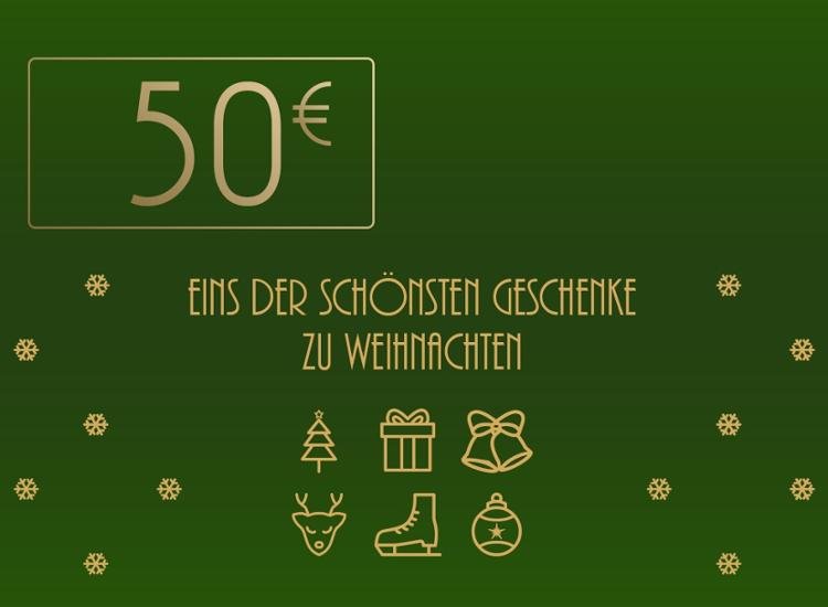 Weihnachtsedition - 50 € Wertgutschein