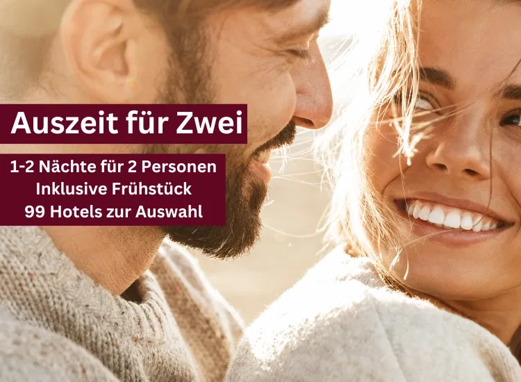 Auszeit für Zwei - 99 Hotels in einem Gutschein