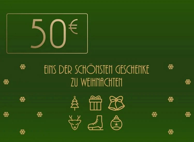 Weihnachtsedition - 50 € Wertgutschein