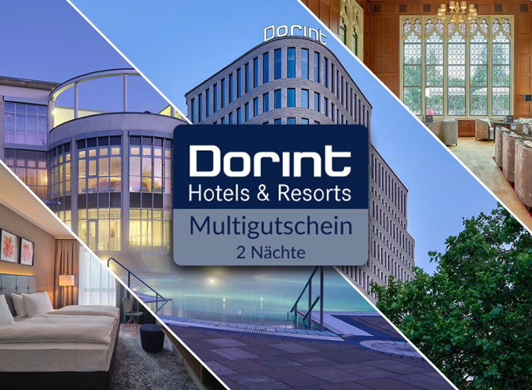 Dorint Multigutschein - 2 Nächte Auszeit in hochwertigen Dorint Hotels