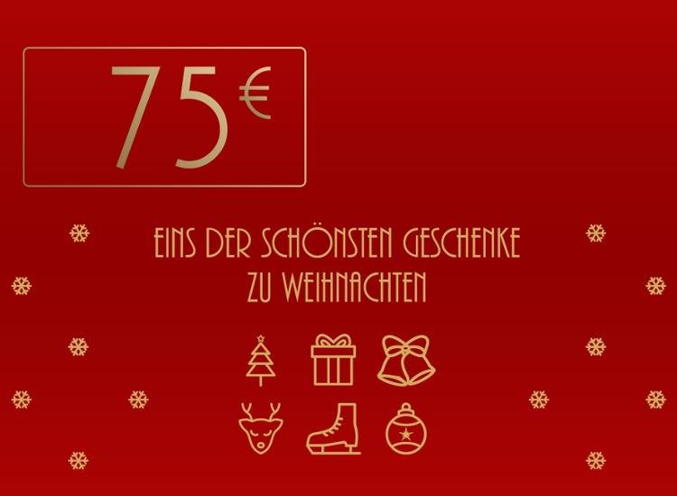 Weihnachtsedition - 75 € Wertgutschein