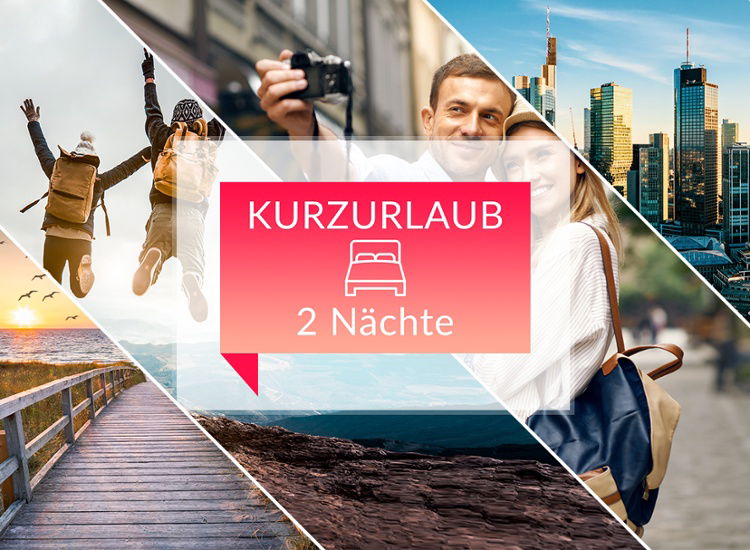 Kurzurlaub Multigutschein für 2 Nächte inkl. Frühstück - zahlreiche Hotels zur Wahl!