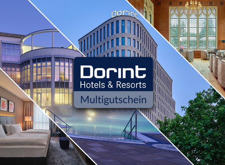 NEUE GUTSCHEINE: Dorint Multigutschein - Auszeit für Zwei in hochwertigen Dorint Hotels