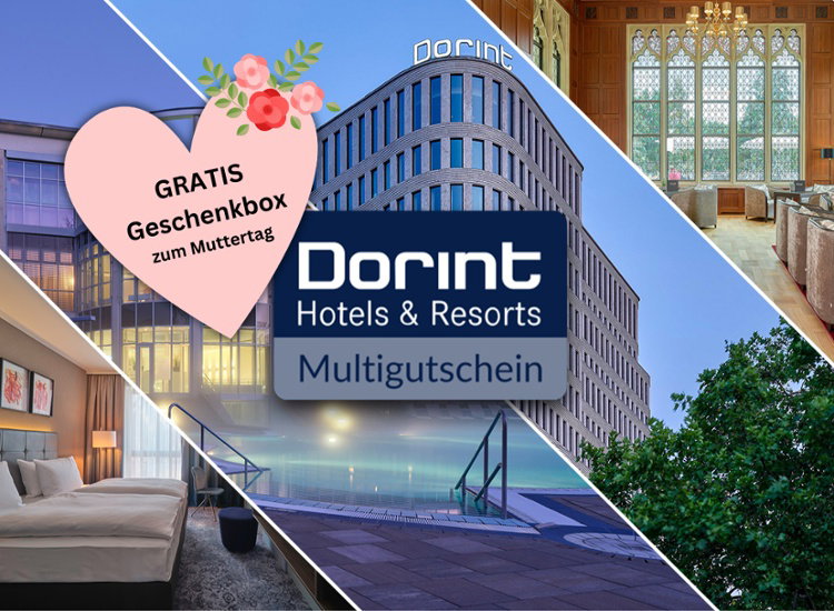 Dorint Multigutschein - Auszeit für Zwei in hochwertigen Dorint Hotels