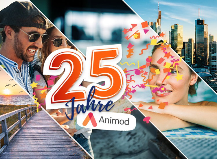 25 Jahre Animod Multigutschein - 2 Nächte inkl. Frühstück zum Jubiläumspreis von 31,25€ pro Person & Nacht!
