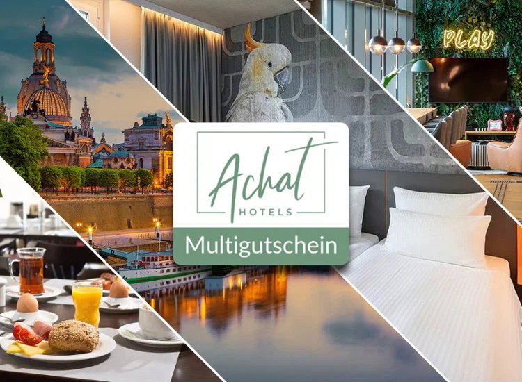 Der ACHAT Hotels Multigutschein - 2 Nächte für 2 Personen im Top-Hotel!
