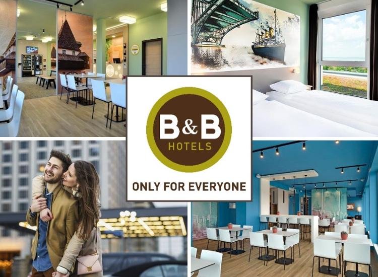 B&B Hotelgutschein für 2 Nächte inkl. Frühstück - einlösbar in 64 Hotels in Deutschland & Österreich