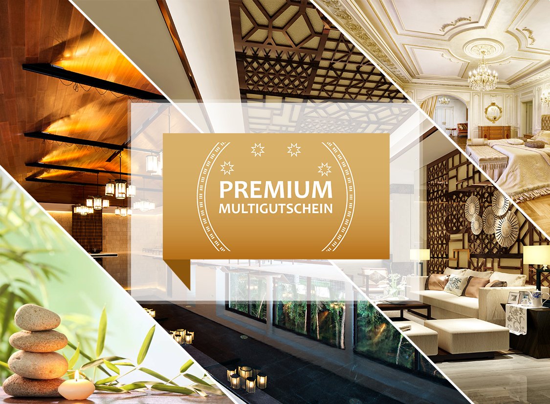 Premium-Multigutschein - 2 Nächte für 2 Personen in luxuriösen Hotels zur Wahl!