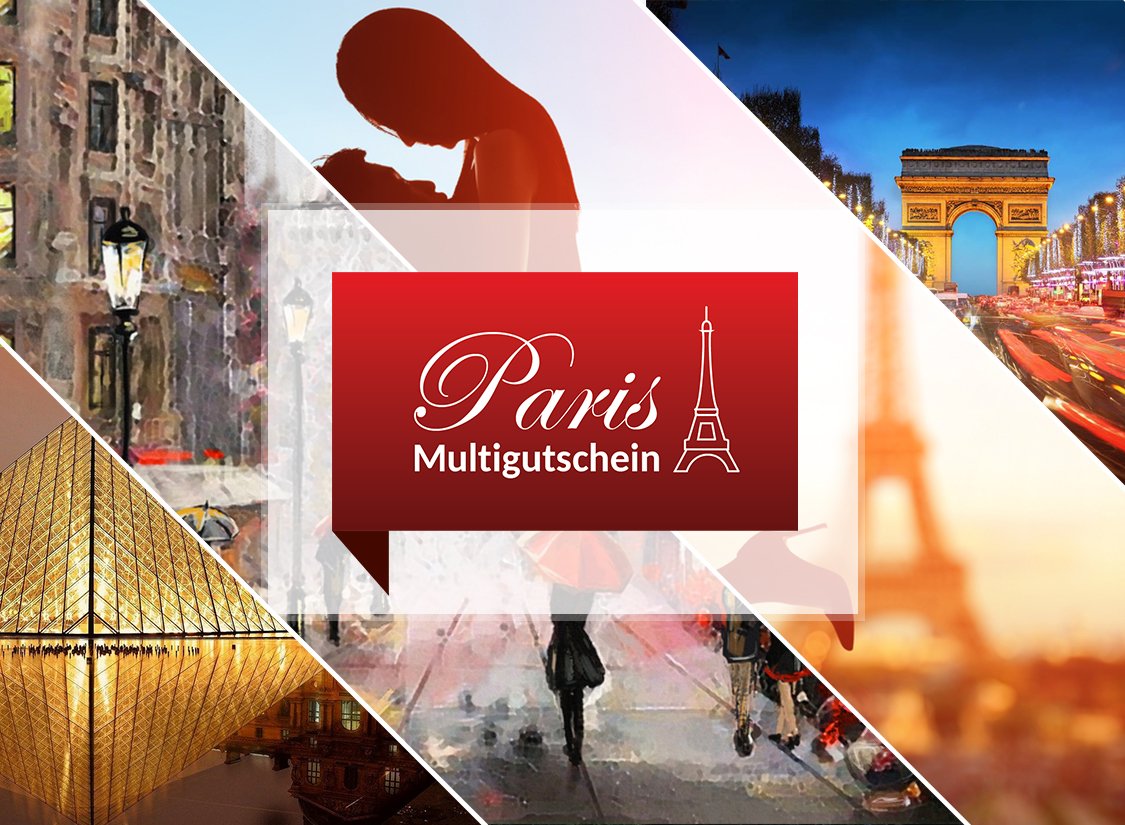 Paris-Multigutschein - 2 Nächte für 2 Personen in 6 Hotels zur Wahl!